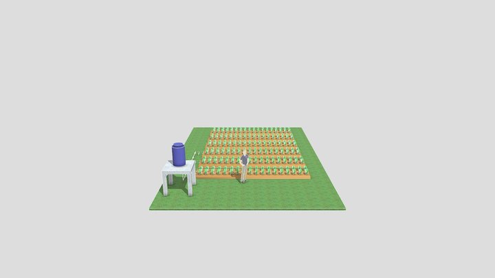Plantation 3D Model
