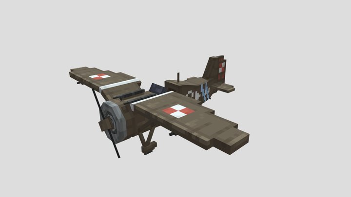 PZL P.11 C 3D Model