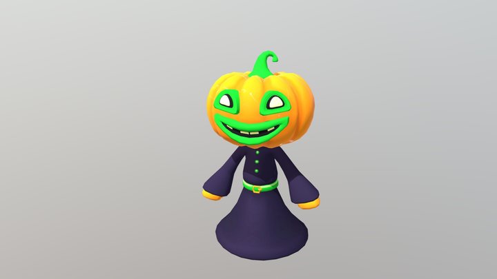 GhostPumkinB 3D Model