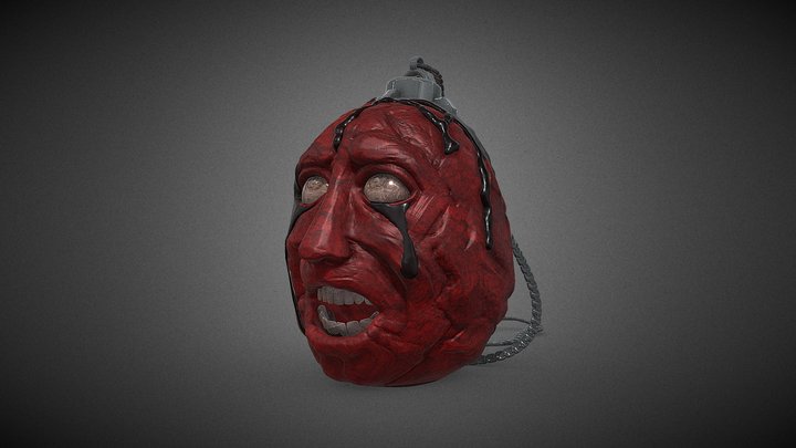 Red Behelit from Berserk 3D Model