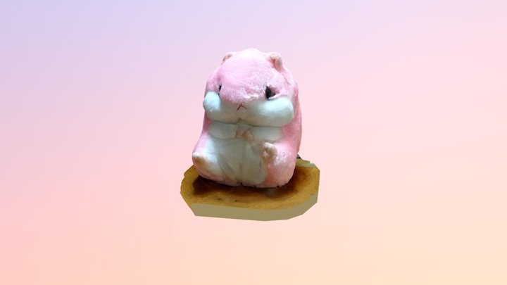 pink mouse 3D Model