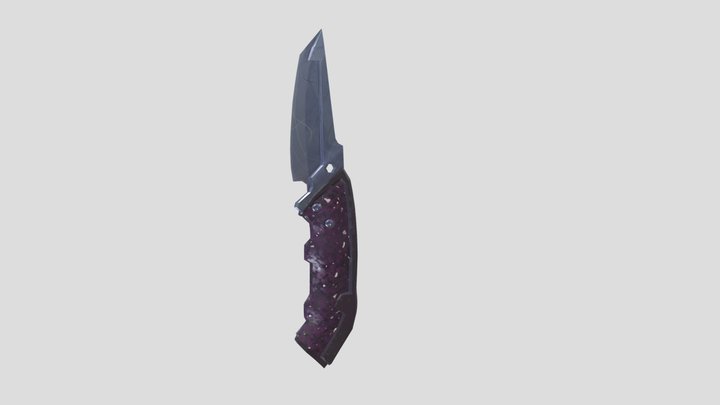 Pocket Knife Weapon 3D Model