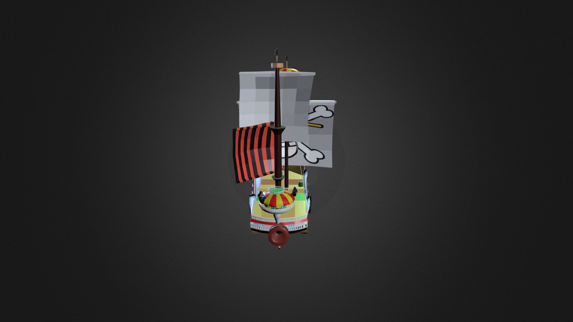 THOUSAND SUNNY - ONE PIECE - Download Free 3D Model By ShacLaw ...