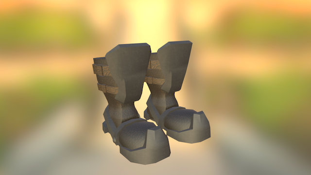 Boots Texture Render2 3D Model