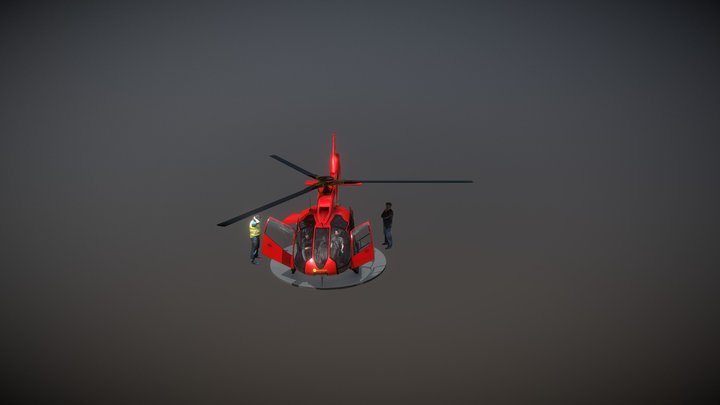 Heli 3D Model