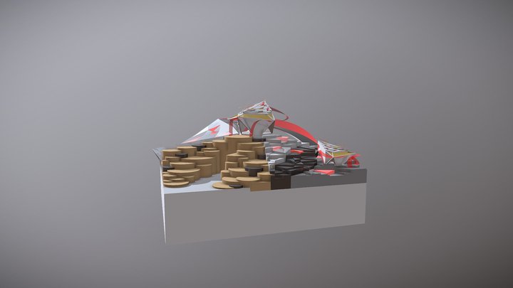 Project B Form for SketchFab 3D Model