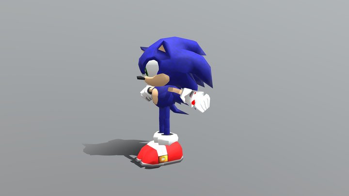 Sonic Adventure (Sonic) 3D Model