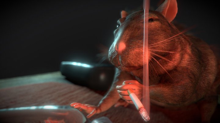 The Fat Rat 🐀 3D Model