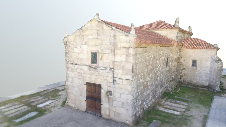 Iglesia San Xinés de Bamio 3D Model