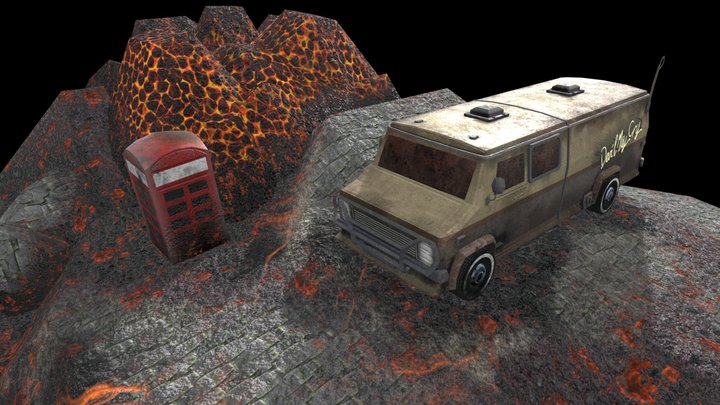 Dante Cruz Minecraft (Dante Inferno) - 3D model by Totomago (@totomago)  [2c978db]