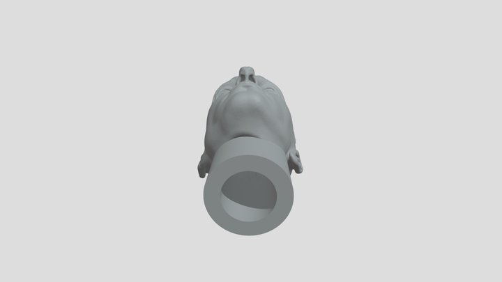 Slim Shady head WIP 3D Model