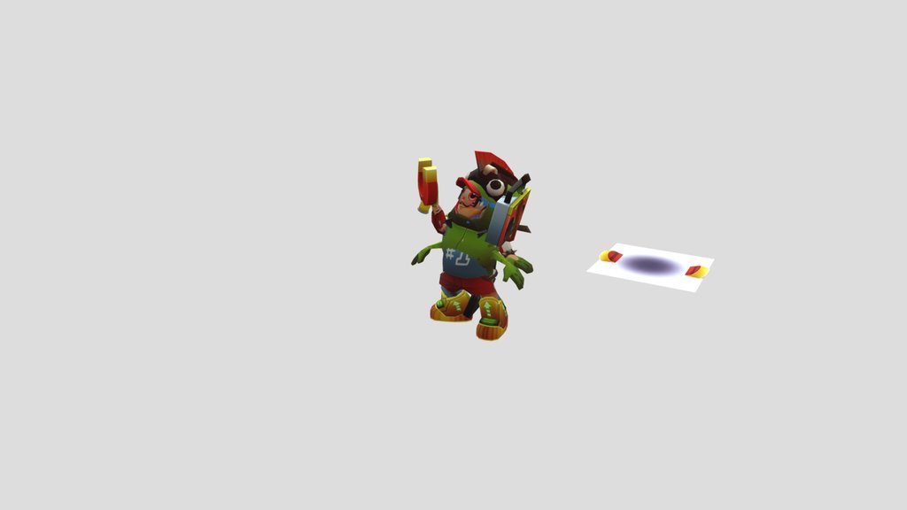 Character from subway surfers