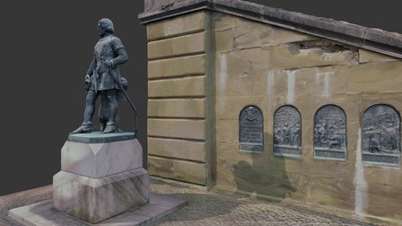 Statue of Berthold V von Zähringen 3D Model