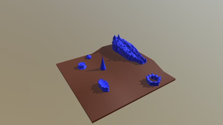 3d Printer Terrain Models 3D Model