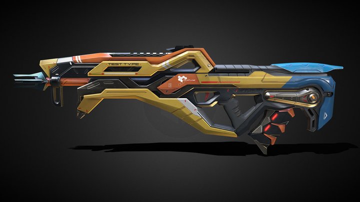 Apex Legends VK-47 Flatline REVELATIONS – Kostenloses 3D-Modell STL