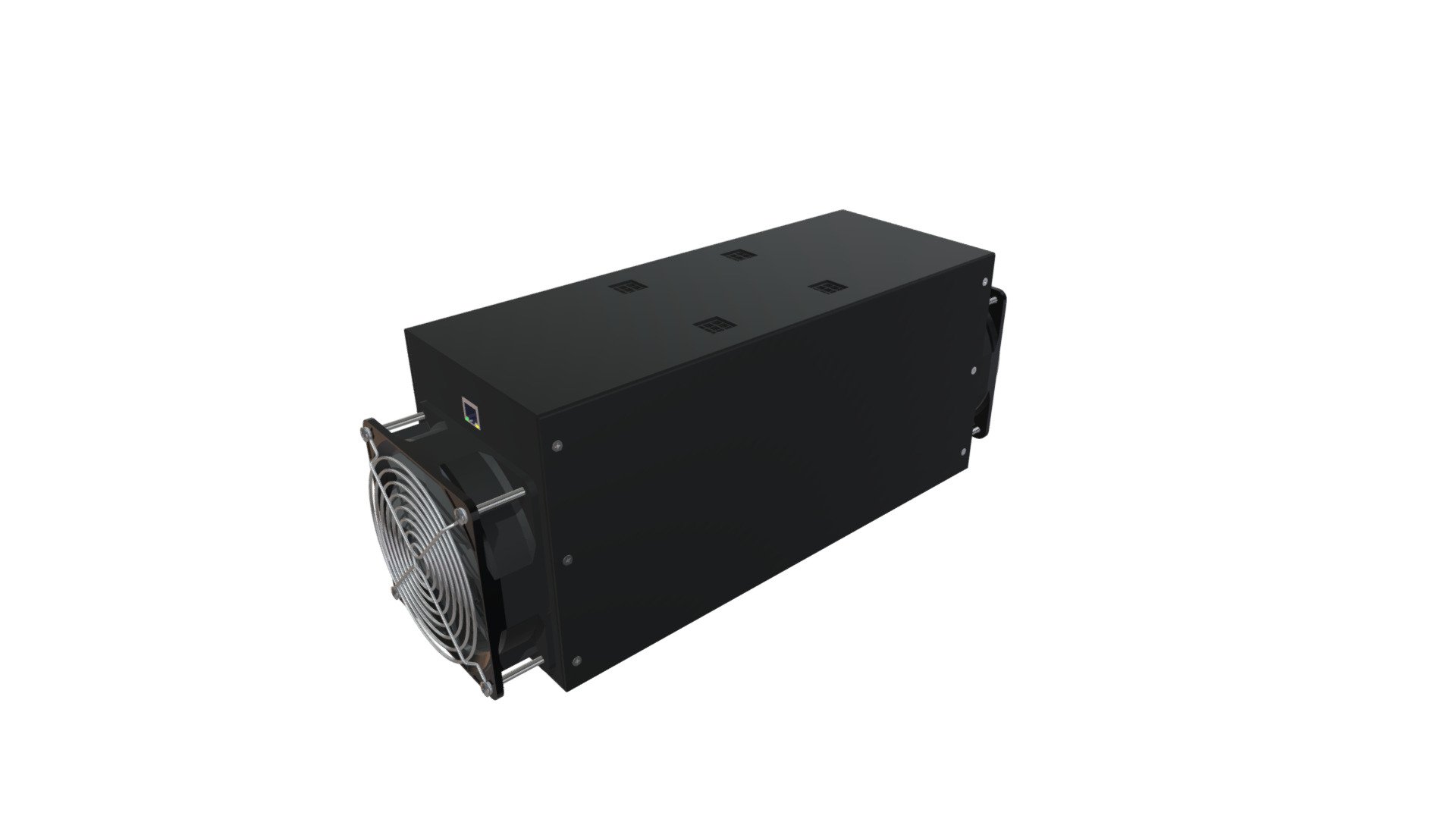 Bitcoin Miner - 3D model by cavicom (@cavicomdb) [59e59c3]