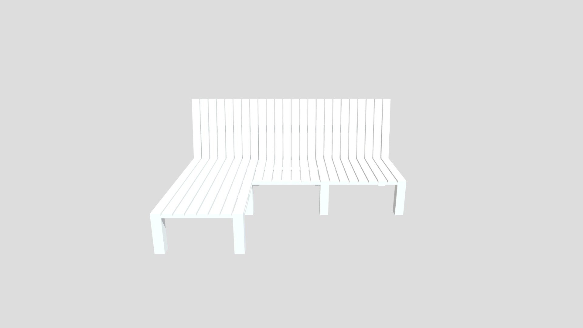 Balcony Sectional without pillows
