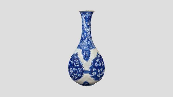 Vase - Kangxi period (1662-1722) 3D Model