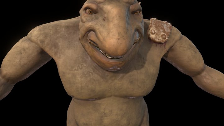 Troll 3D Model