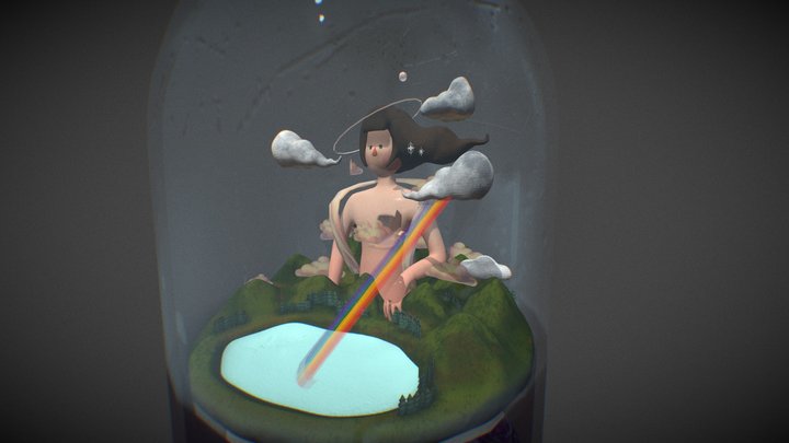 Word 3D Model