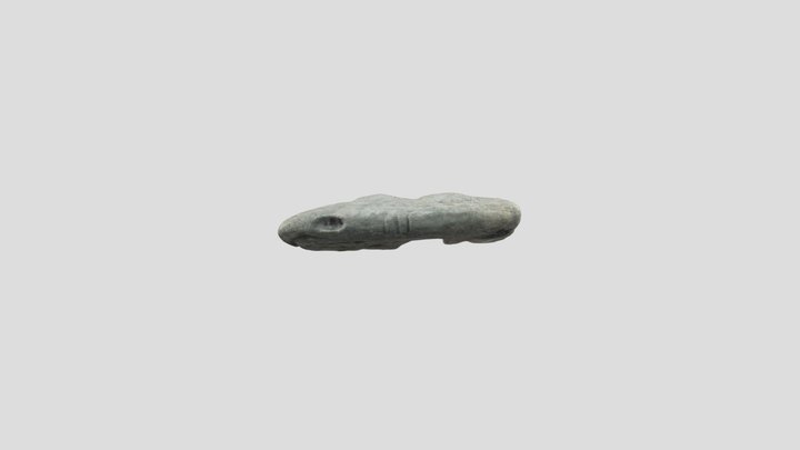 Bone Shark Effigy Inhaler 3D Model