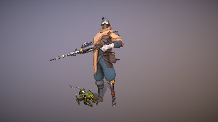 Urban Sentinel: The Last Patrol 3D Model