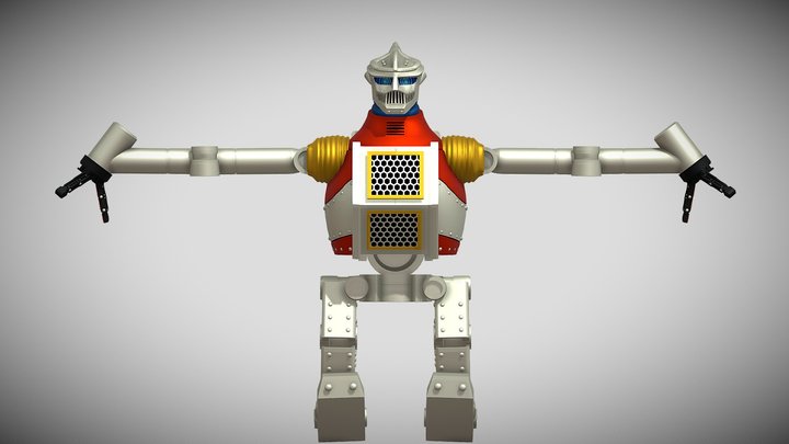 ARCHIVED: ViolisModels' Jet Jaguar Prototype – Kostenloses 3D-Modell STL