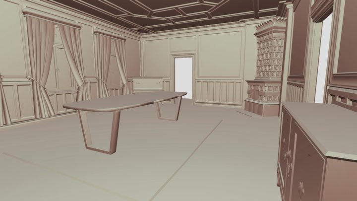 Matsalen 3D Model