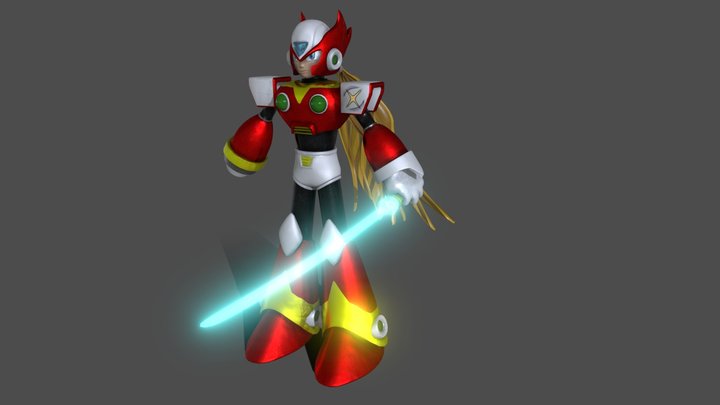 Zero - Megaman X 3D Model