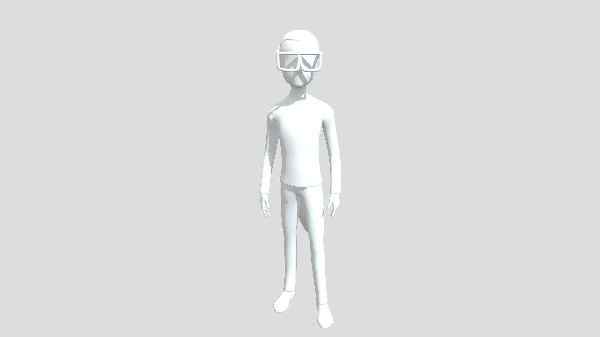 Erick Chapa The Light Snake With Glasses .fbx