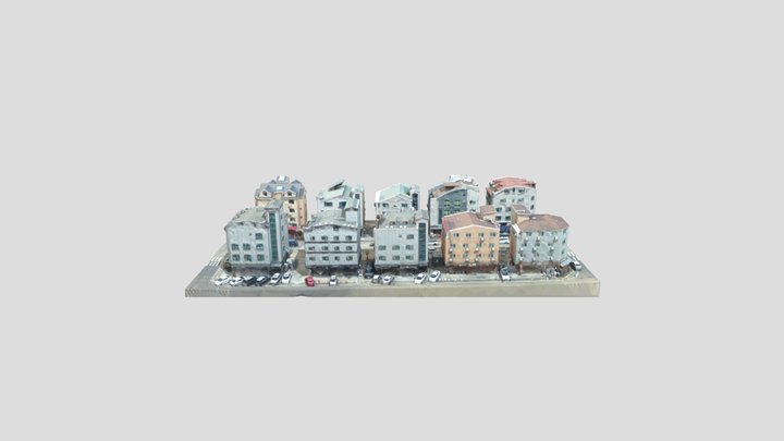 60미터써클75도 3D Model