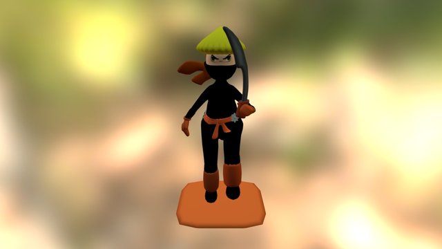 Ninja 3D Model