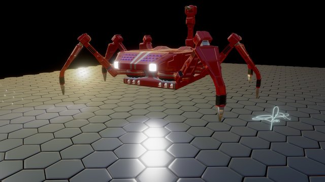 Scorpion Magma 3D Model