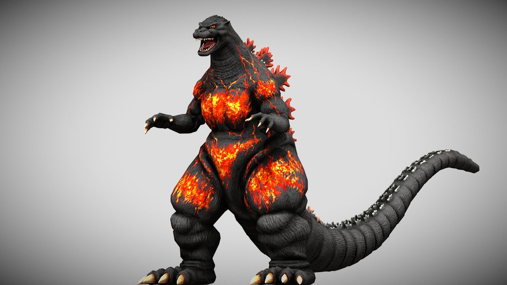 Burning Godzilla