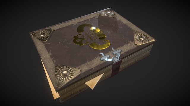 The Book of Truth PBR 3D Model