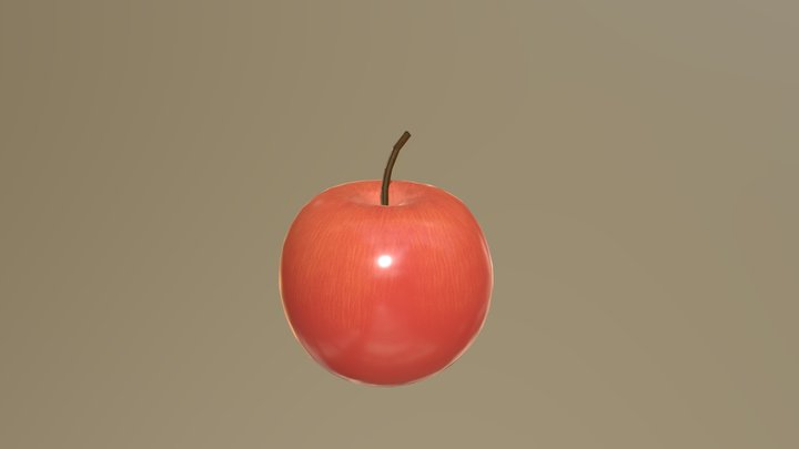 Apple Low Poly