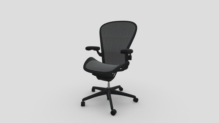 Aeron Work Chair 3D Model