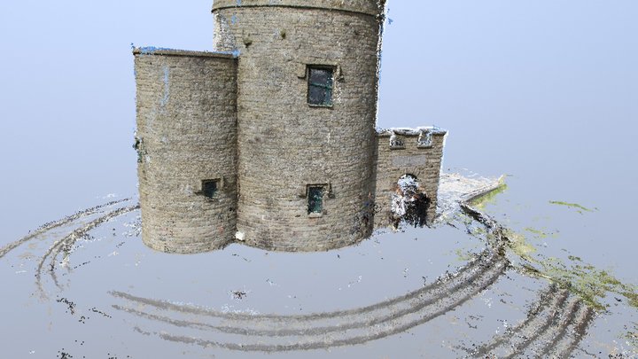 Moher Cliffs Castle (WIP) 3D Model
