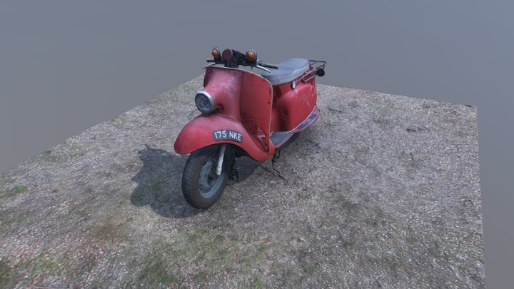 Velocette Viceroy 3D Model