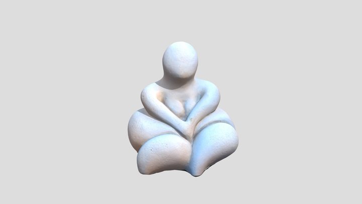 Ancient Sculpture from Malta 3D Model