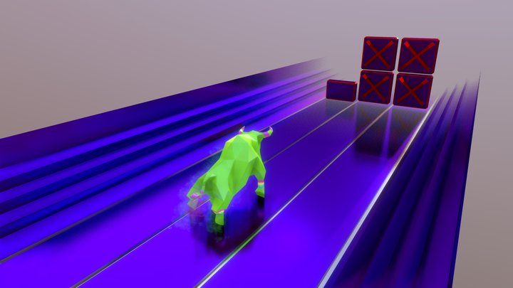 Bull1 3D Model