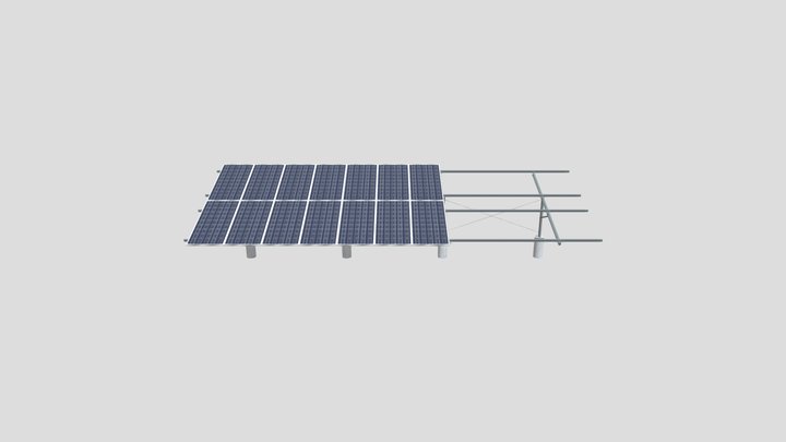 SOLO CORE - 2 LINHAS MONOPOSTE 3D Model
