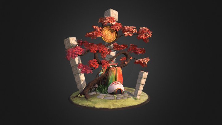 Dragon Sanctuary 3D Model