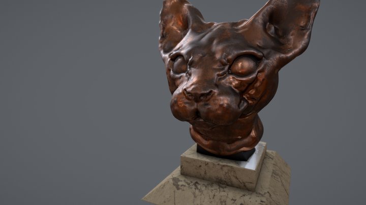 Lucas' Cat 3D Model