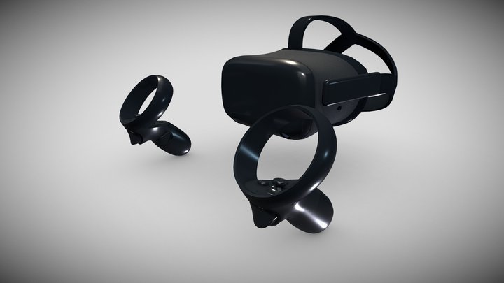 Oculus Quest WIP 3D Model
