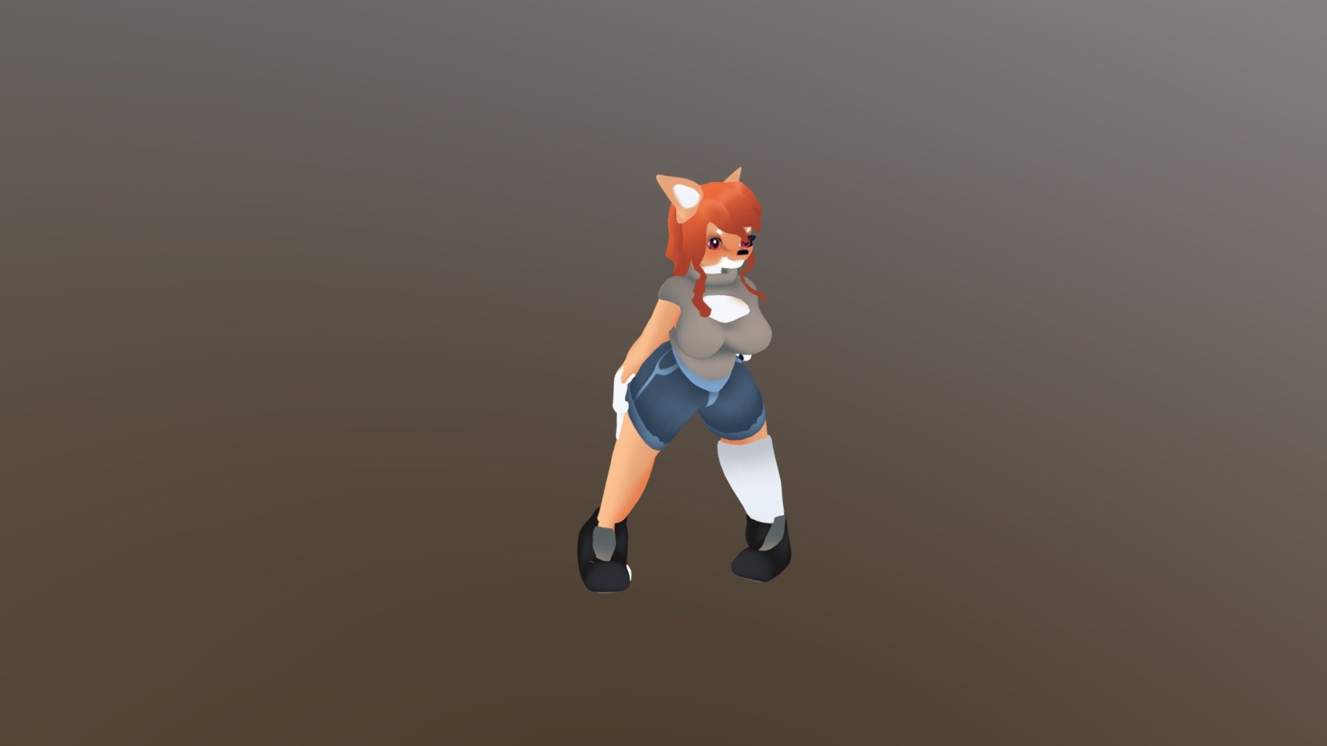 Female Furry Character Work In Progress 3d Model By Booster