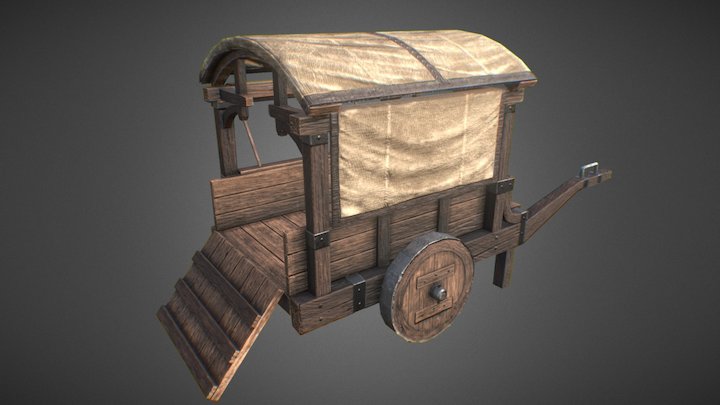 Merchant_wagon 3D Model