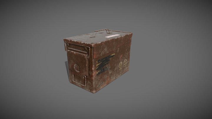 Hand Grenades Ammunition Box – Modello 3D gratuito STL