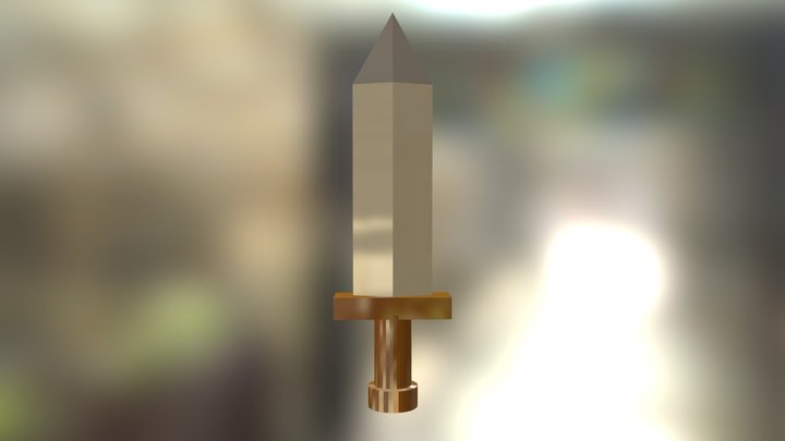Little Sword 3D Model