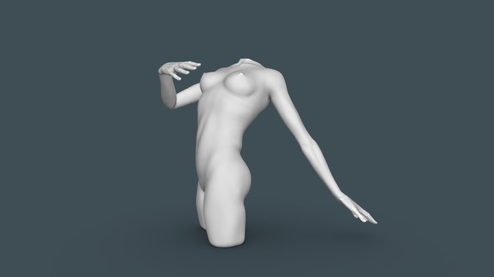 Female Form 3D Model